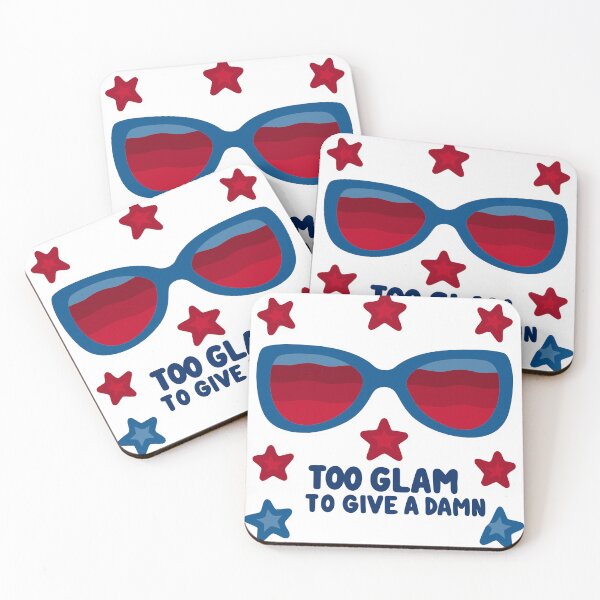 Item preview, Too Glam To Give A Damn Sassy Sunglasses Art designed and sold by FrihadArt.