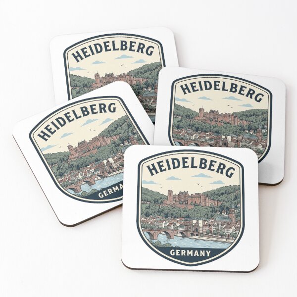 Item preview, Vintage Heidelberg Germany Castle and Old Bridge designed and sold by k3rstman1.