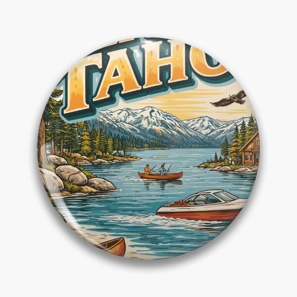 Item preview, Welcome To Lake Tahoe Adventure Awaits Poster designed and sold by Matinez Pink.