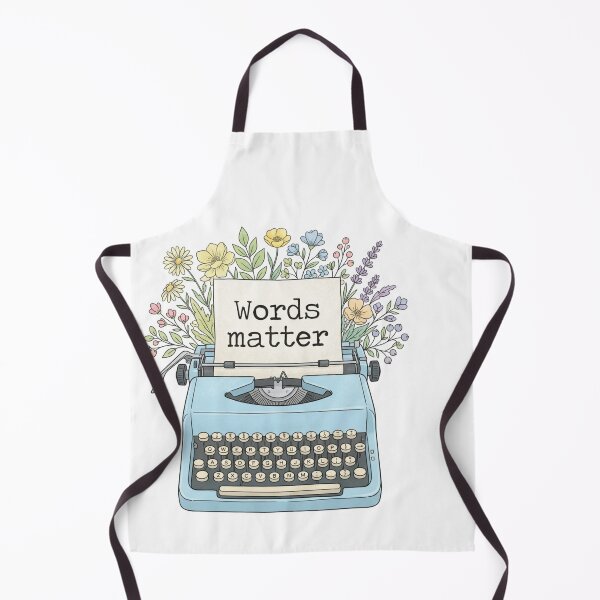 Item preview, Words Matter Vintage Typewriter Floral Writer Novelist designed and sold by raedattia.