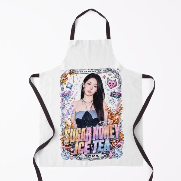 Item preview, Cute Rora BABYMONSTER Sugar Honey Ice Tea Shiny Heart Fan Art designed and sold by Valereekmerch.