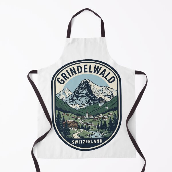 Item preview, Vintage Grindelwald Switzerland Alps Mountain Travel Badge designed and sold by k3rstman1.