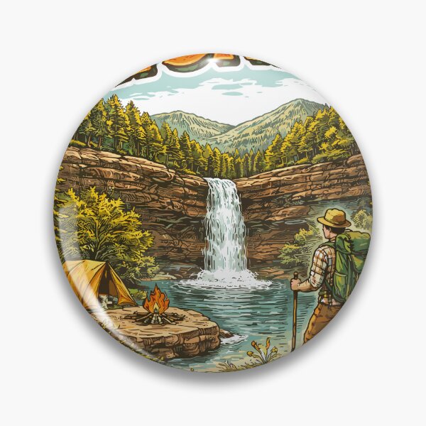 Item preview, Explore The Catskills New York Hiking Poster designed and sold by Matinez Pink.