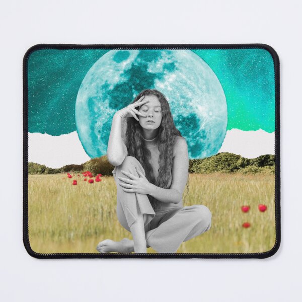 Item preview, Surreal Moonlit Dreamer & Field Collage designed and sold by store52.