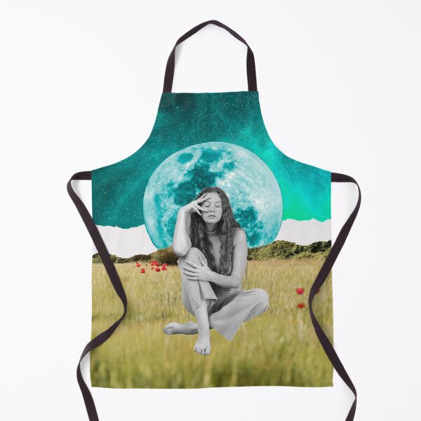 Item preview, Surreal Moonlit Dreamer & Field Collage designed and sold by store52.