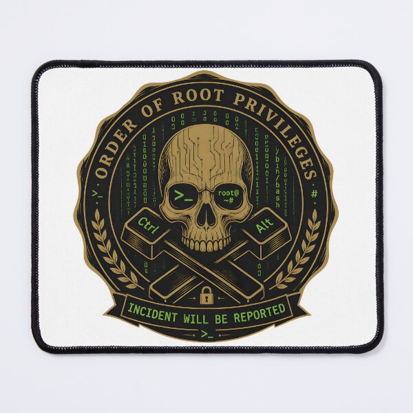 Item preview, Sudo Root Access Granted Linux Cyber Security Badge designed and sold by ThirdShiftLab.