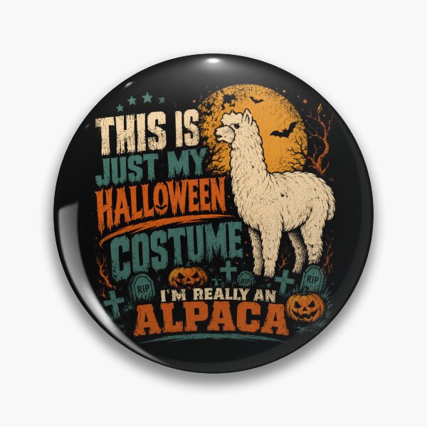 Item preview, This Is Just My Halloween Costume I'm Really An Alpaca Alpaca Lover Halloween designed and sold by RetroMini2026.
