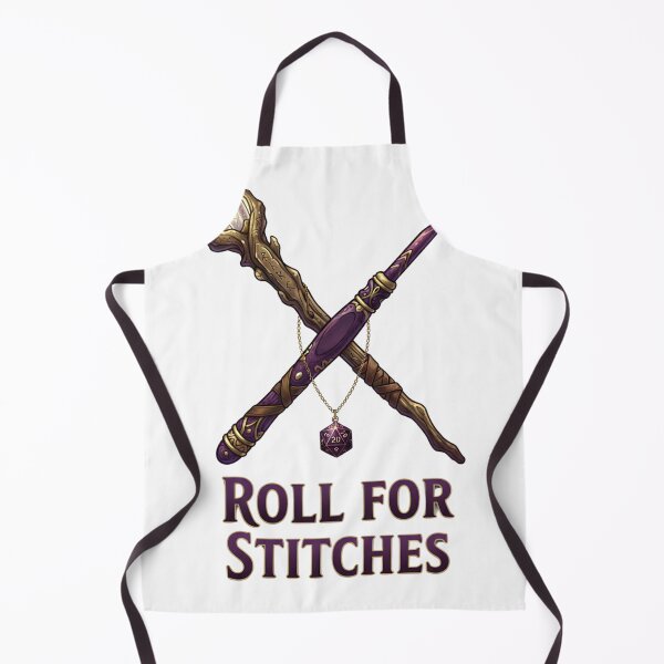 Item preview, Roll for Stitches – Funny D&D Crochet & Crafting Gamer Design designed and sold by Kayshies8120.