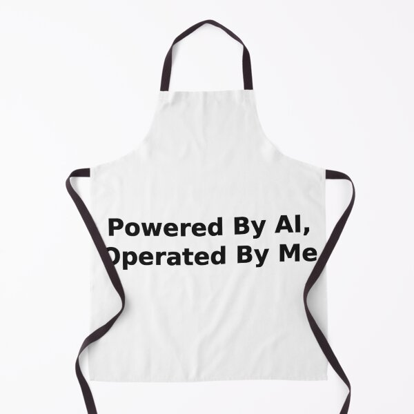 Item preview, Powered By AI Operated By Me Funny Tech Tee designed and sold by low battery meme design.