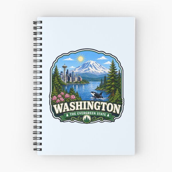 Item preview, Washington - Mount Rainier designed and sold by Myra365Art.