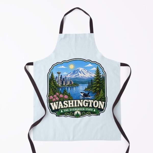 Item preview, Washington - Mount Rainier designed and sold by Myra365Art.