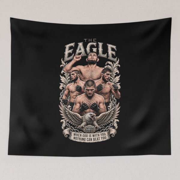 Item preview, Khabib The Eagle And Undefeated Champion designed and sold by mazyoy.