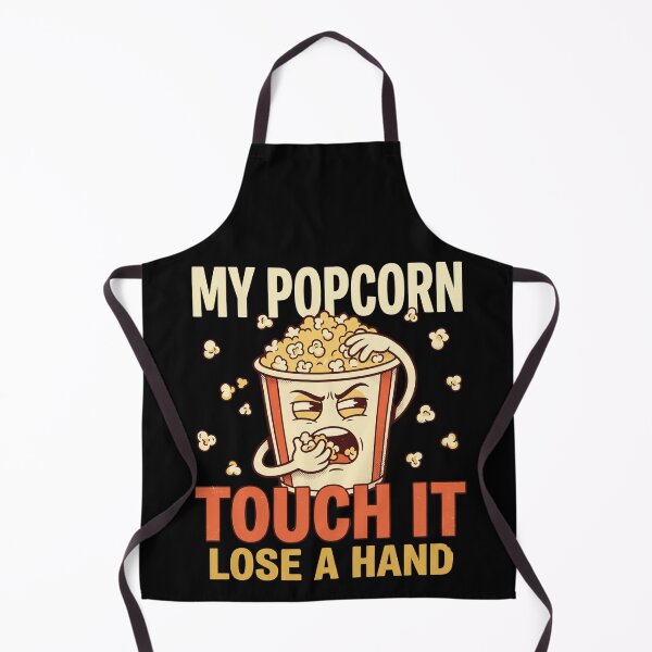 Item preview, My Popcorn Touch It Lose A Hand Funny Snack Protector Classic T-Shirt designed and sold by pawsome purrfect.