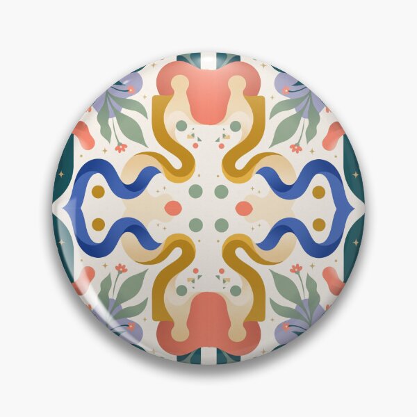 Item preview, Liquid Puzzle Garden | Abstract Organic Seamless Pattern | Modern Geometric Aesthetic designed and sold by AP Digi Store.