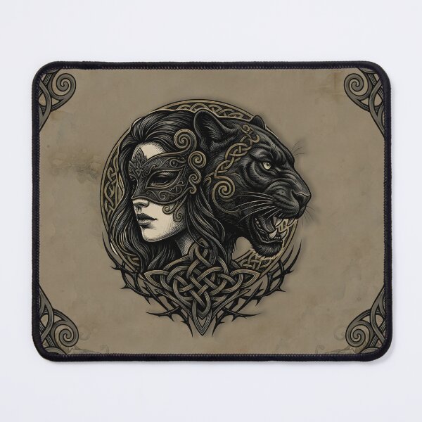 Item preview, Panther Woman – Celtic Shadow. Panther Woman designed and sold by nicky2342.