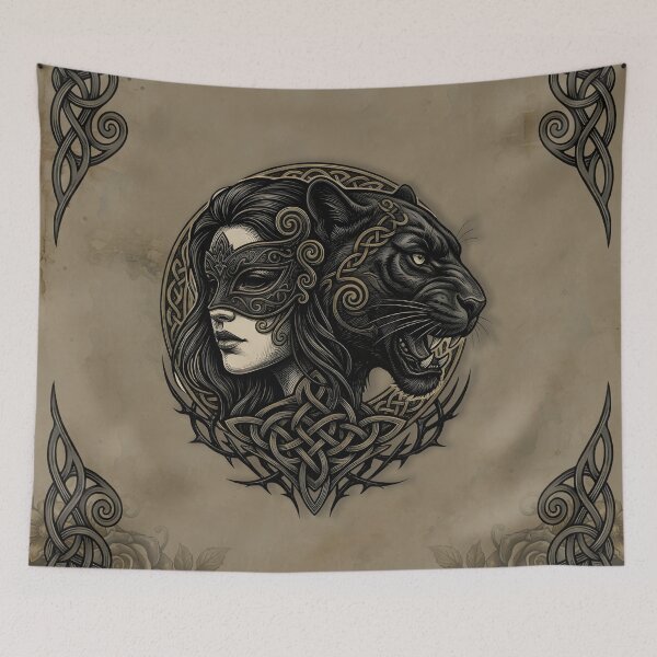 Item preview, Panther Woman – Celtic Shadow. Panther Woman designed and sold by nicky2342.