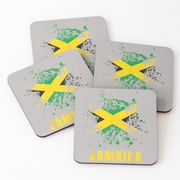 Item preview, Jamaica Retro Vintage Watercolors Sport Jamaican Flag Tees designed and sold by mjohnson9.