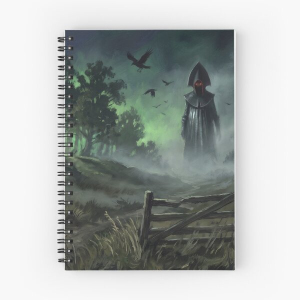 Item preview, The Flatwoods Monster in the Clearing designed and sold by RedPeaStudio.