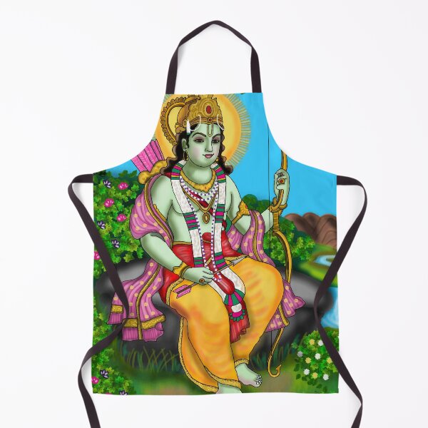 Item preview, Lord Ram Artwork | Divine Rama Hindu God Digital Art & Devotional Illustration designed and sold by Harshit_Digital_Arts.