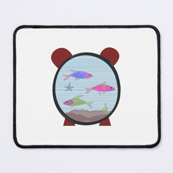 Item preview, Cute Aquarium Fish Bowl Underwater designed and sold by leevekaArt.