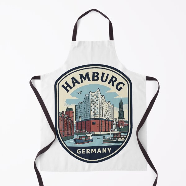 Item preview, Vintage Hamburg Germany Harbor Travel Badge designed and sold by k3rstman1.