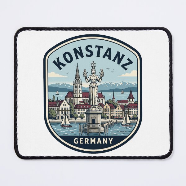 Item preview, Vintage Konstanz Germany Lake Constance Travel Badge designed and sold by k3rstman1.