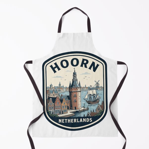 Item preview, Hoorn Netherlands Historic Dutch Harbor Illustration designed and sold by k3rstman1.