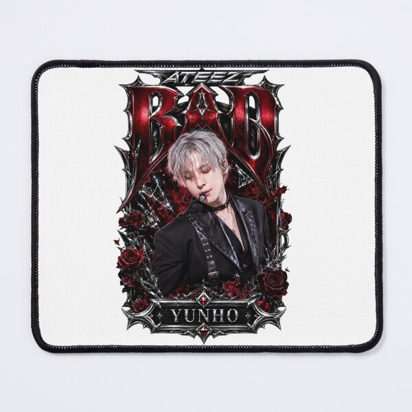 Item preview, Warm Classic Lighting Yunho ATEEZ BAD Era Retro Room Decor Poster designed and sold by Valeree Store.