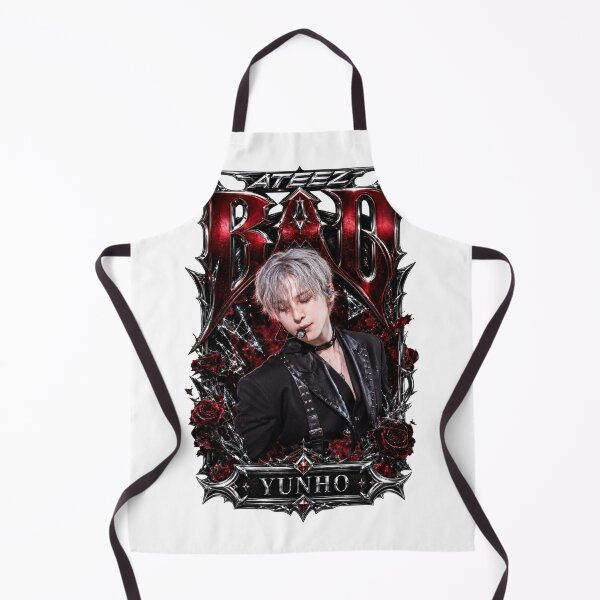 Item preview, Warm Classic Lighting Yunho ATEEZ BAD Era Retro Room Decor Poster designed and sold by Valeree Store.