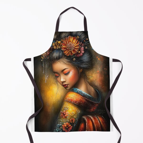 Item preview, Elegance and Beauty of a Traditional Geisha Art designed and sold by Artessie.