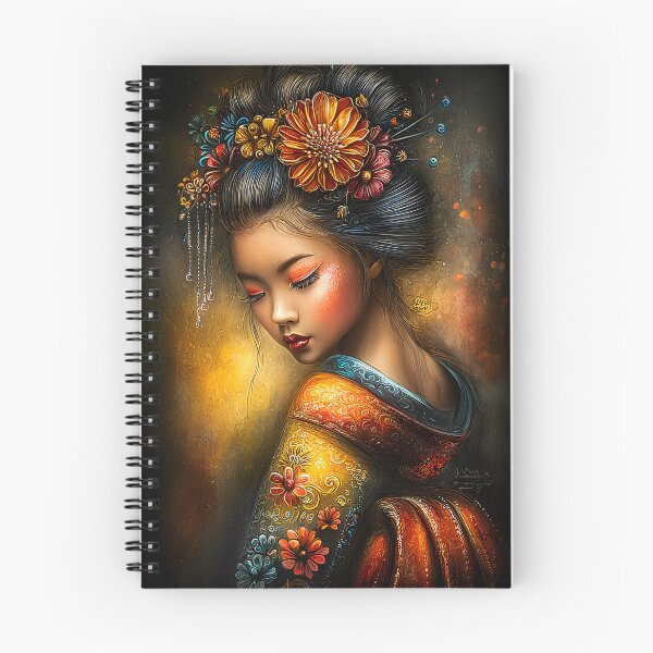 Item preview, Elegance and Beauty of a Traditional Geisha Art designed and sold by Artessie.