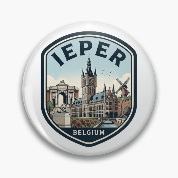 Item preview, Vintage Ieper Belgium Cloth Hall Menin Gate designed and sold by k3rstman1.
