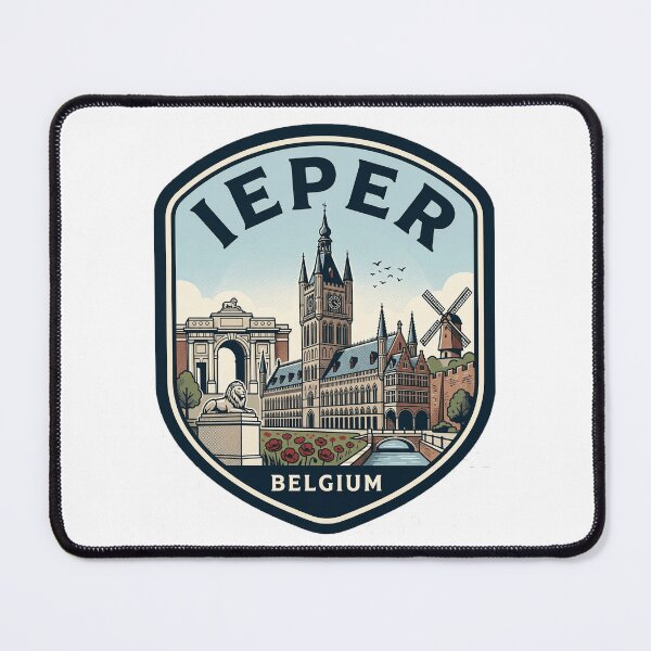 Item preview, Vintage Ieper Belgium Cloth Hall Menin Gate designed and sold by k3rstman1.