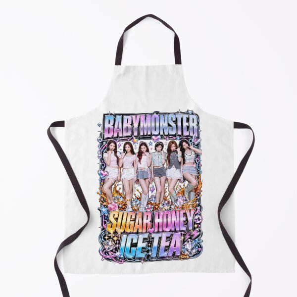 Item preview, Cute BABYMONSTER Full Group Sugar Honey Ice Tea Y2K Sparkle Art designed and sold by Valereekmerch.