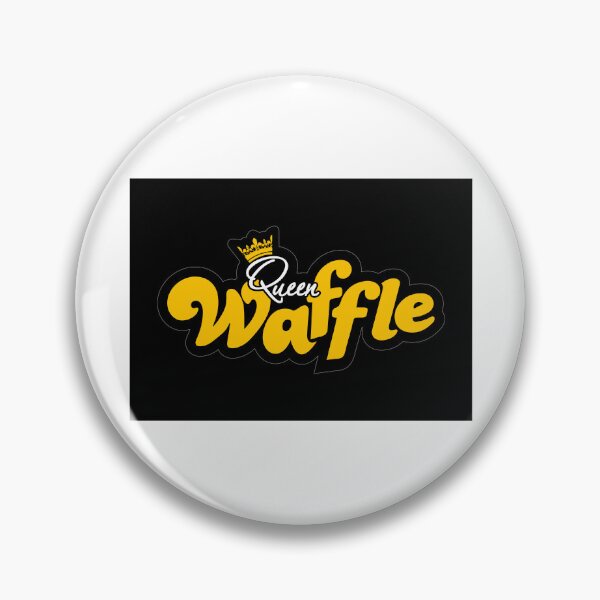 Artikelvorschau, Queen Waffle Crown Yellow Typography Logo entworfen und verkauft von zargoca.