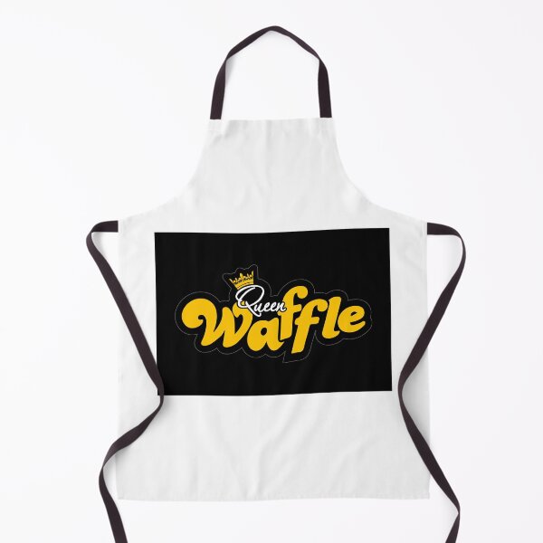 Item preview, Queen Waffle Crown Yellow Typography Logo designed and sold by zargoca.