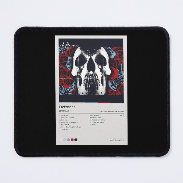 Item preview, Deftones Self Titled Tracklist Poster designed and sold by KingDesignez.