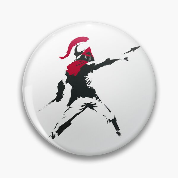 Item preview, Noble Spartan Hoplite Elite Combat Stance Poster designed and sold by EdvvinStudios.