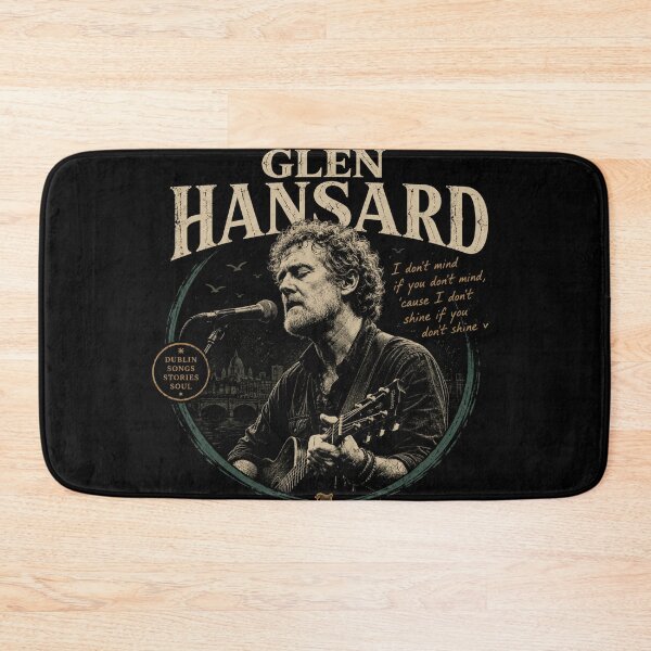 Item preview, Glen Hansard Vintage Irish Folk Rock Music T-Shirt Design designed and sold by GSJGROUP.