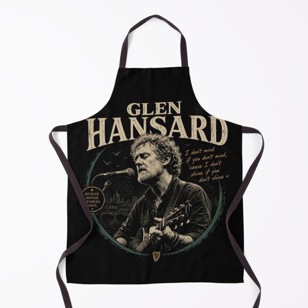 Item preview, Glen Hansard Vintage Irish Folk Rock Music T-Shirt Design designed and sold by GSJGROUP.
