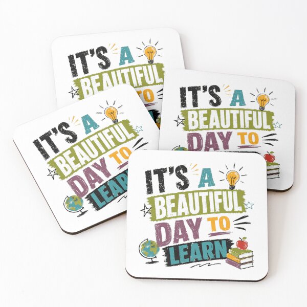 Item preview, It's A Beautiful Day To Learn Education Teacher Student designed and sold by JonesFlora2025.