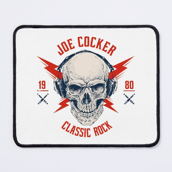 Item preview, Joe Cocker Rock Skull Headphones 1980 designed and sold by GWARTUKSTORE.