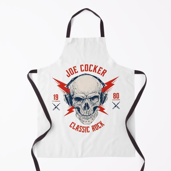Item preview, Joe Cocker Rock Skull Headphones 1980 designed and sold by GWARTUKSTORE.