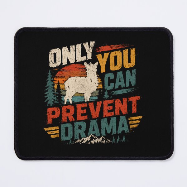 Item preview, Only You Can Prevent Drama Llama Funny Humor Drama Free designed and sold by RetroMini2026.