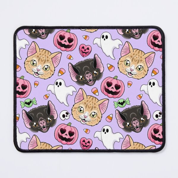 Item preview, Feline Spooky - Purple designed and sold by Catty Crafts.