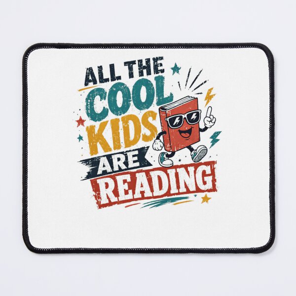 Item preview, All The Cool Kids Are Reading Bookworm Student Librarian designed and sold by JonesFlora2025.