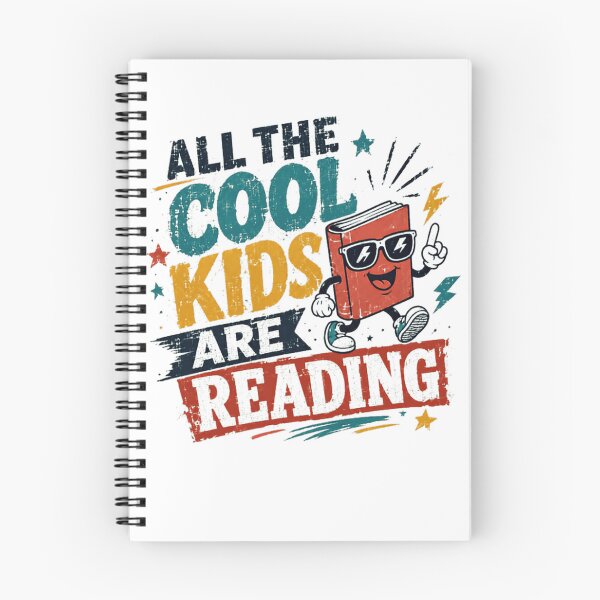 Item preview, All The Cool Kids Are Reading Bookworm Student Librarian designed and sold by JonesFlora2025.