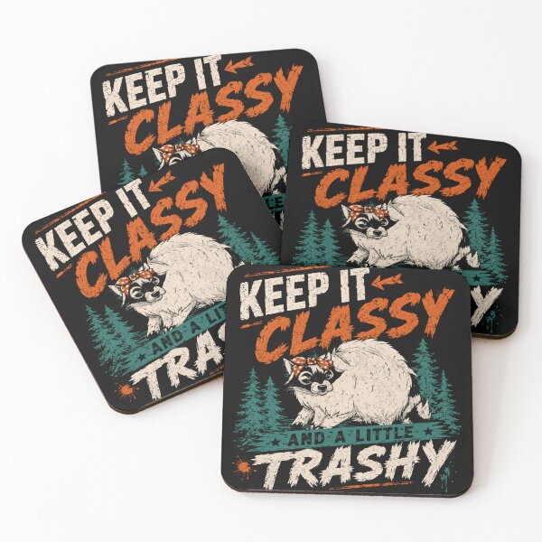 Item preview, Keep It Classy And A Little Trashy Wild Boar Redneck Humor designed and sold by RetroMini2026.