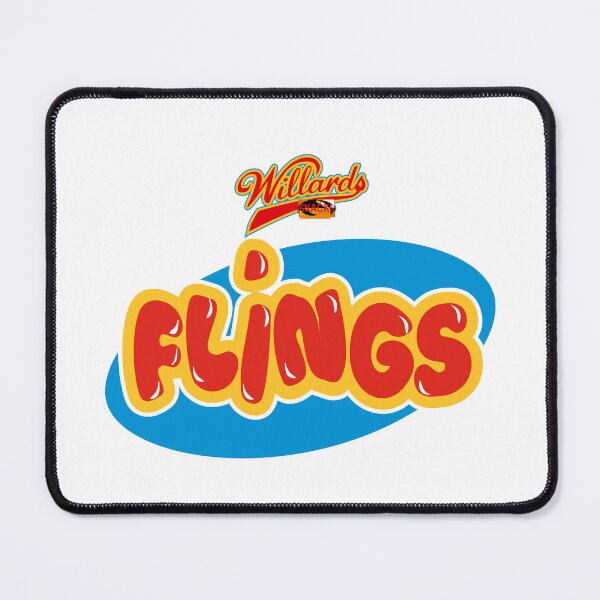 Item preview, Willards Flings Snacks Retro Logo designed and sold by zargoca.