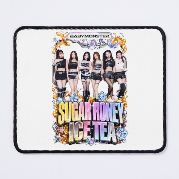 Item preview, Beautiful BABYMONSTER Sugar Honey Ice Tea Iced Tea Splash Group Poster designed and sold by Valereekmerch.